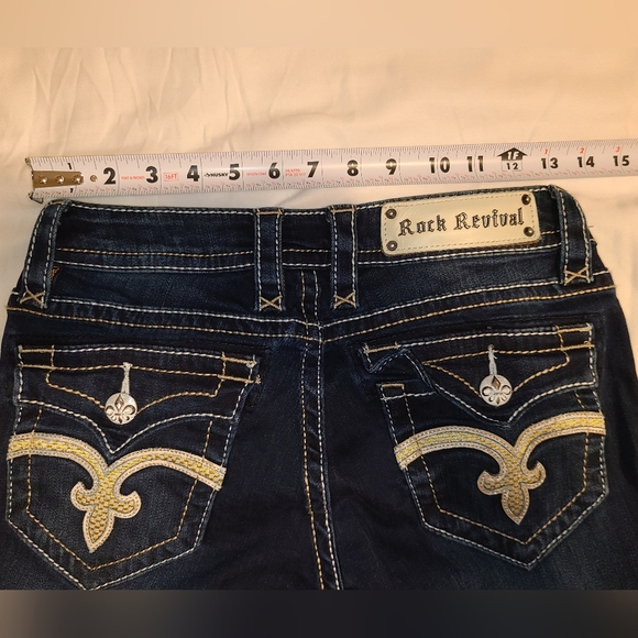 Rock Revival Vicky Bootcut jeans size 27 - Picture 6 of 9